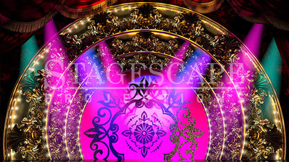 Vintage Cabaret Stage | Static