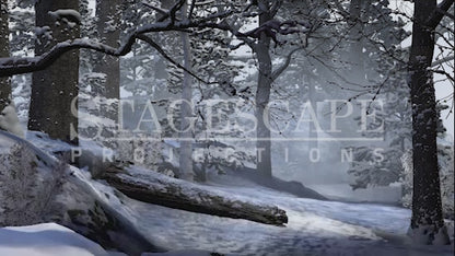 Winter Forest Clearing | Animation