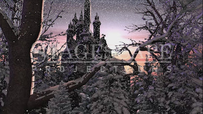 Cursed Castle Beyond the Winter Forest | Animated
