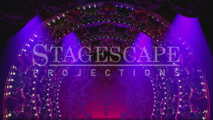 Vintage Cabaret Stage | Animated