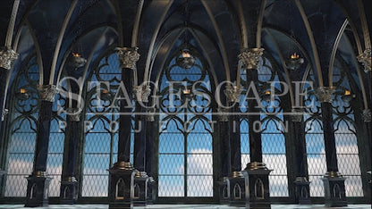 Gothic Castle Corridor | Animated