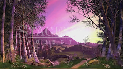 French Clearing Landscape | Animated