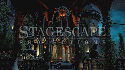 Enchanted Castle Courtyard | Animated