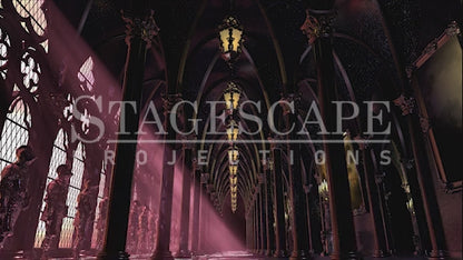 Shadowed Archway Hall | Animated