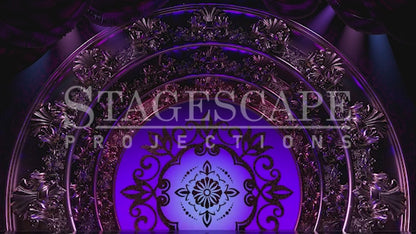 Vintage Cabaret Stage | Animated