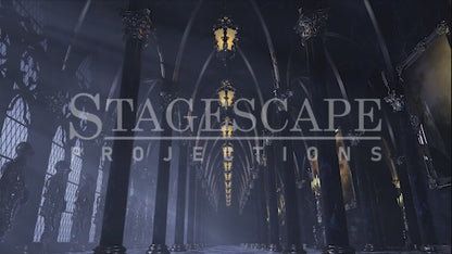 Shadowed Archway Hall | Animated
