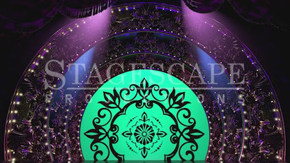 Vintage Cabaret Stage | Animated