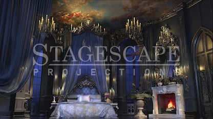 Baroque Castle Bedroom | Animated