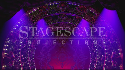 Vintage Cabaret Stage | Animated