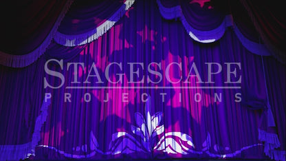 Red Theatre Drapes | Animated