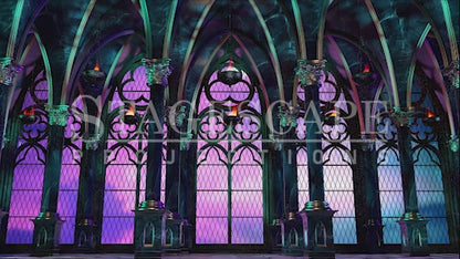 Gothic Castle Corridor | Animated
