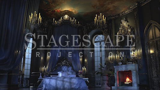 Baroque Castle Bedroom | Animated