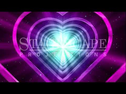 Heart Tunnel Visuals | Animated