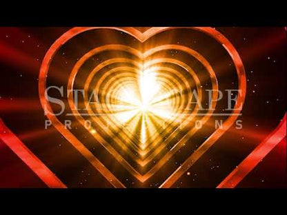 Heart Tunnel Visuals | Animated